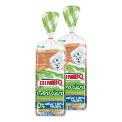 Bimbo Cero Cero 2\u002F610 G Ctc | Envío gratis