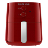 Fritadeira Airfryer Philips Walita Série 3000 4,1l 1400w Vermelha Ri9201 - 110v