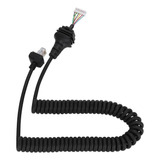 Cable De Micrófono De 8 Pines Para Icom Kenwood Yaesu Mobile