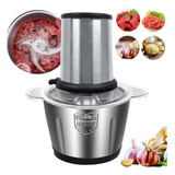 Moedor Elétrico Potente Carne Picador Legumes Temperos Inox