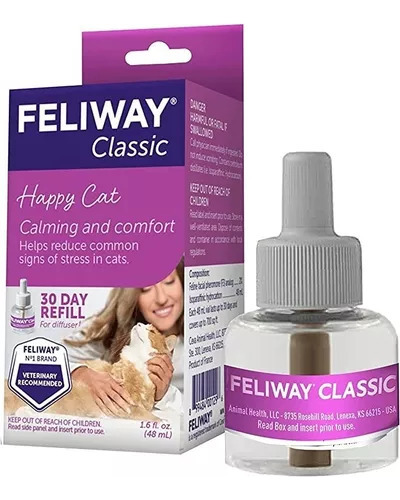 Feliway Classic X1 Repuesto Gato Feromonas 