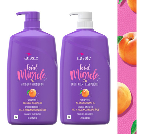 Kit Aussie Total Miracle Shampoo + Condicionador 778ml