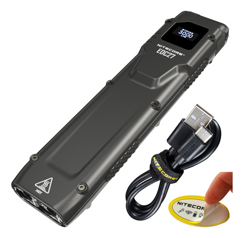 Linterna Nitecore Edc27 3000 Lm, Usb-c Recargable