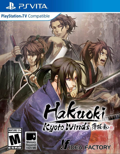 Hakuoki Kyoto Winds Fisico Nuevo Ps Vita Dakmor