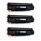 Kit 3x Toner Compatível Marca Premium Para Uso Em M1132 Mfp