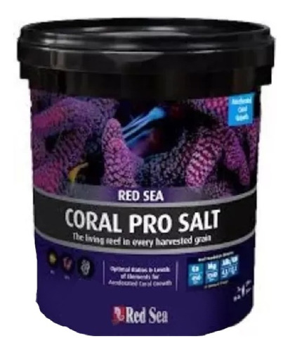Sal Red Sea Coral Pro Balde 22 Kg Faz 660l Agua Salgada