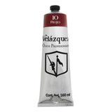 Pintura Al Oleo Profesional Velazquez 160ml Escoge Color Óleo Rojo