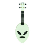 Ukelele Soprano Mahalo Alien Brilla Oscuridad Eq + Metodo