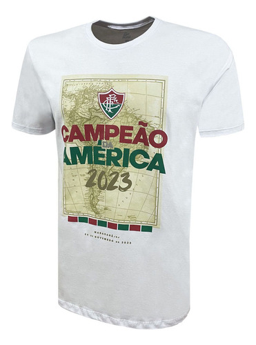 Camisa Do Fluminense Retrô Libertadores 2023 Infantil