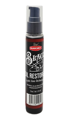 Restaurador De Plasticos Negros Oil Restorer 50ml Margrey
