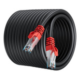 Cable Ethernet De 65 Pies, Cable De Internet Blindado Rj4...