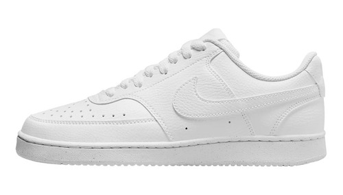 Tenis Nike Court Vision Lo Mujer-blanco