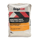 Mortero Topex Seco Estruc. 125kg/c2 40kg Topex