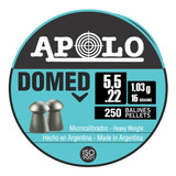 Balines Apolo Domed 5.5 X 250 Aire Comprimido 16 Grains