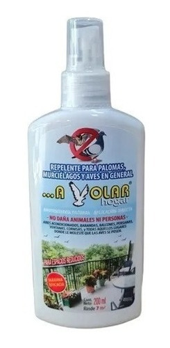 A Volar 200ml Repelente Palomas Murcielagos Aves