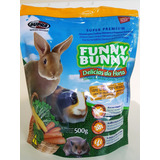 Ração Funny Bunny Delícias Da Horta 500g 
