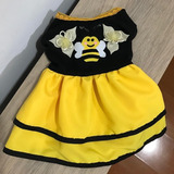 Roupa Pet Fantasia Abelhinha Nº5 Ótimo Preço! 1 Brinde