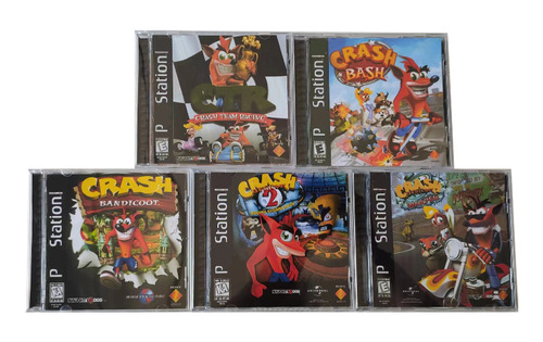 Disco De Juego Ps1 Copy Game Crash Bandicoot Series, Videoju