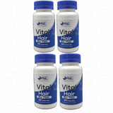 Vital Hair Men 4x60 Caps C/u Colageno Hidrolizado Vitaminab5