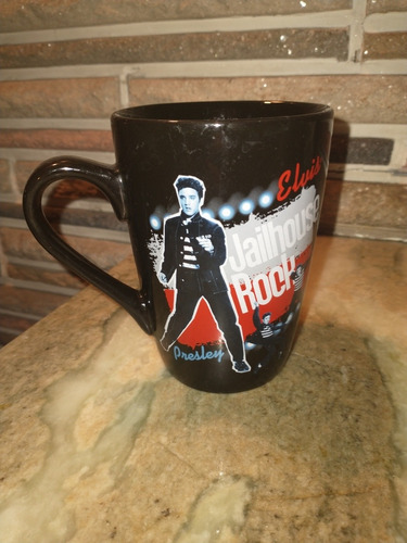 Taza Mug De Elvis Presley Jailhouse Rock Traída De Usa