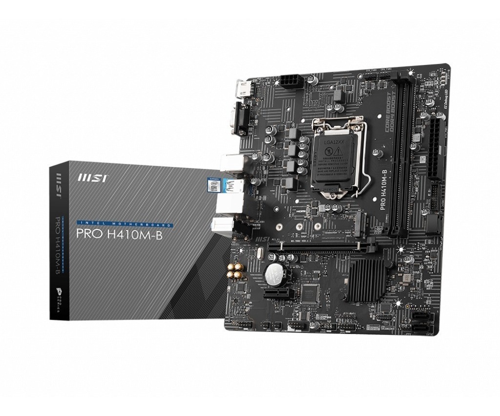 MOTHERBOARD MSI PRO H410M-B INTEL SOCKET 1200 10MA