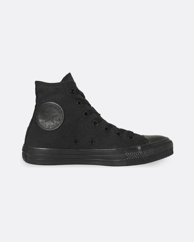 Zapatillas Converse All Star Hi Monocrome Negras Del 37-44