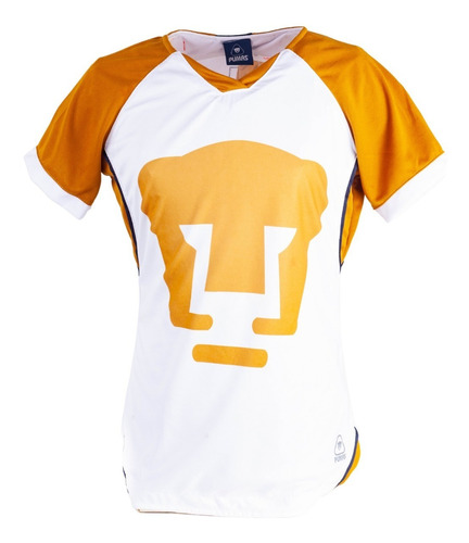 Playera Club Pumas Oro Dama 