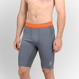 Calza Hombre Spyder Compression Gris