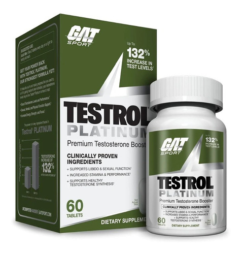 Precursor Gat Testrol Platinum 60 Tabletas