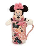Tienda De Disney Minnie Mouse Taza De Café Taza Plush Toy Ce
