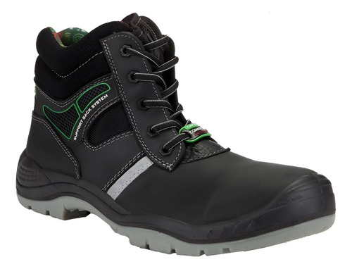 Bota De Seguridad Industrial Comando Modelo 1422 Go Safe