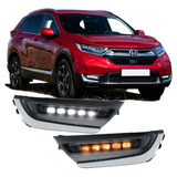 Biseles Led Drl Honda Crv Cr-v 2017 2018 2019 Estilo Japón