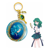 Espejo Sailor Neptune, Llavero Maquillaje