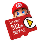 Micro Sdxc Uhs-i Lexar Play Nintendo 512gb Microsd 150mb/s