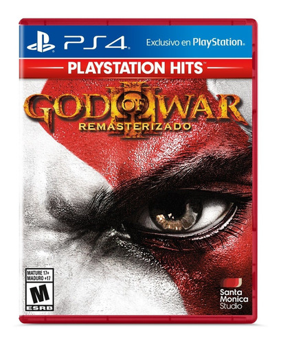 God Of War 3 Remastered Formato Físico Ps4 Original