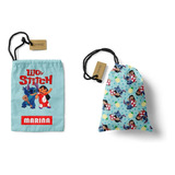 Bolsa Escolar Lilo Y Stitch S29 35x25 Cms Impermeable