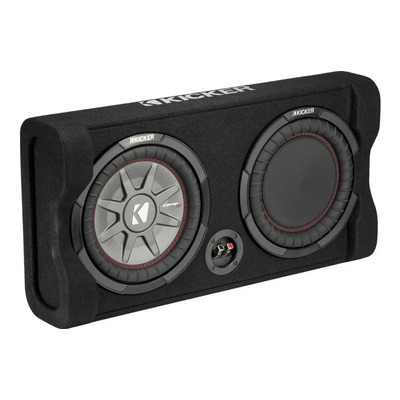 Subwoofer Plano Kicker 10 48trtp102 Con Cajón + Reflex 800w | Meses sin interés