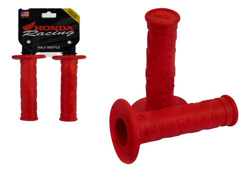 Puño Grips Universal Honda Racing Rojo Tornado Xr250