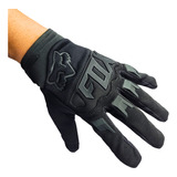 Guantes Dedos Largos Simil Fox Dirtpaw M Negro