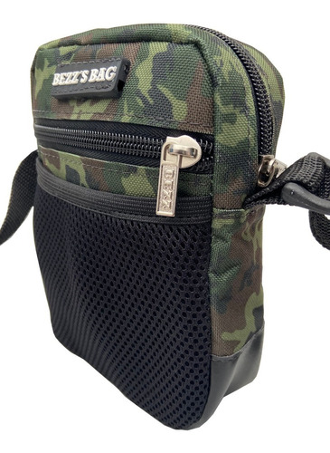 Shoulder Bag Bolsa Carteira Pochete Unissex Bezzbag Preta 
