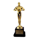 10 Personaliza Estatuilla Premio Oscar Hollywood 24cm Trofeo