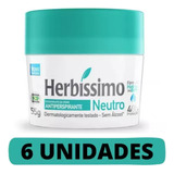 Kit C/6 Desodorante Herbíssimo Diversas Fragrâncias Atacado