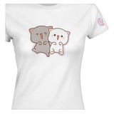 Camisetas Mujer Blusa Dama Gatos Gatitos Estampada Idk