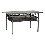 Lippert Camping Dining Table, Slatted Aluminum Tabletop,