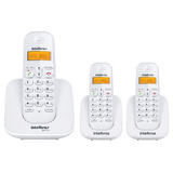 Kit Telefone Sem Fio Ts 3110 + 2 Ramais Ts 3111 Br Intelbras