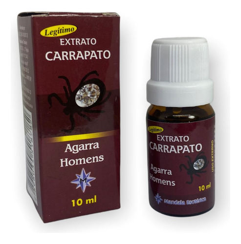 Legítimo Óleo Extrato De Carrapato Agarra Homens 10 Ml