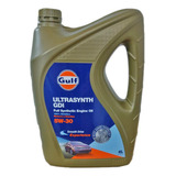 Kit X 2 Bidones 4l Aceite Sintetico Gulf Gdi 5w30 8 Lts