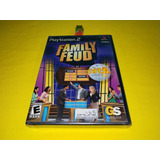 Family Feud Ps2 Playstation 2 *sin Usar*