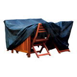 Cobertor Impermeable Para Mesa De Jardin 240 X 145 X 130cm
