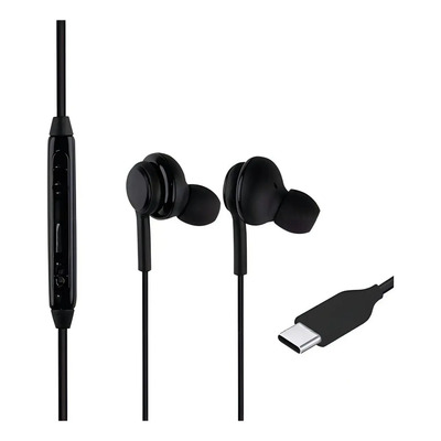 Compatible con Akg tipo C black manos libres auriculares | Meses sin interés